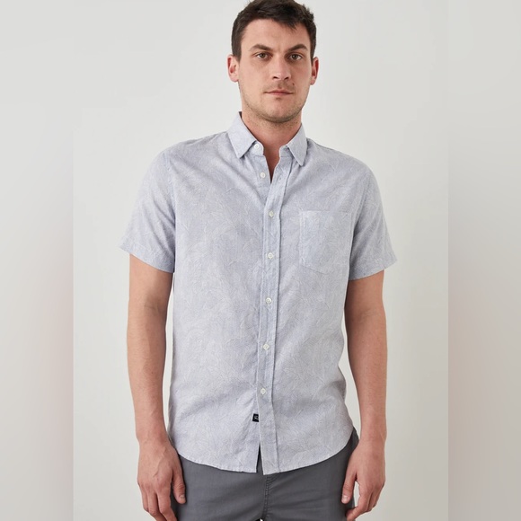 Rails Other - Rails Men’s Fairfax Shirt- Amazon Sun Blue
